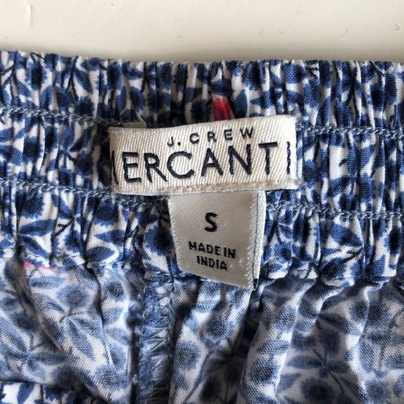 J Crew Mercantile elastic/tie waist shorts szS - Picture 7 of 9